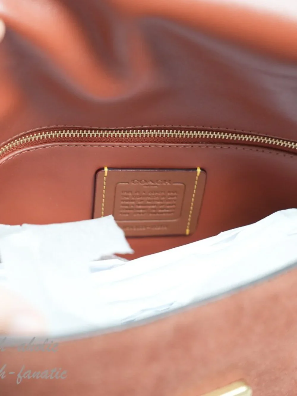 COACH CEB52 Chelsea Shoulder Bag 30 in Suede B4/Clay NWT